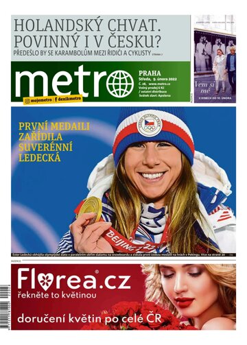 Obálka e-magazínu deník METRO 9.2.2022