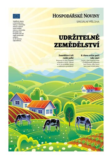 Obálka e-magazínu Hospodářské noviny - příloha 199 - 13.10.2022 Udržitelné zemědělství