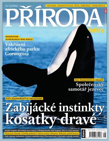 Obálka e-magazínu Příroda 11-12/2015