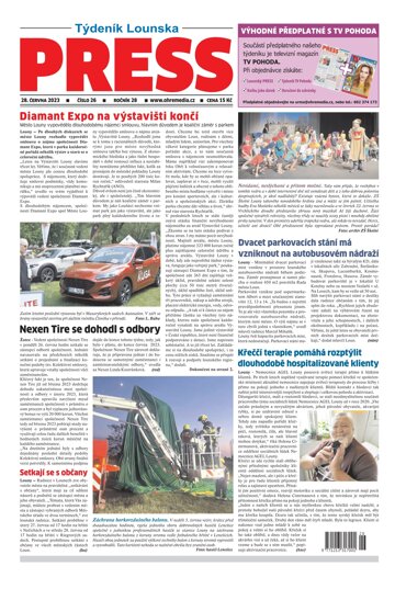 Obálka e-magazínu Lounský press 26/23