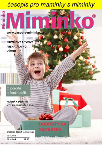Obálka e-magazínu Miminko 12/4 2023