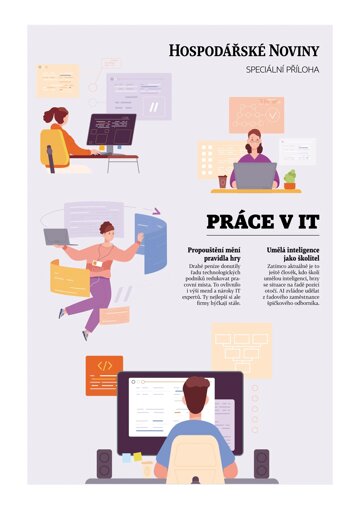 Obálka e-magazínu Hospodářské noviny - příloha 097 - 21.5.2024 Práce v IT