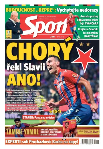 Obálka e-magazínu Sport 29.6.2024