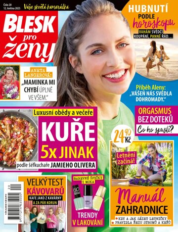 Obálka e-magazínu Blesk pro ženy 20/2025