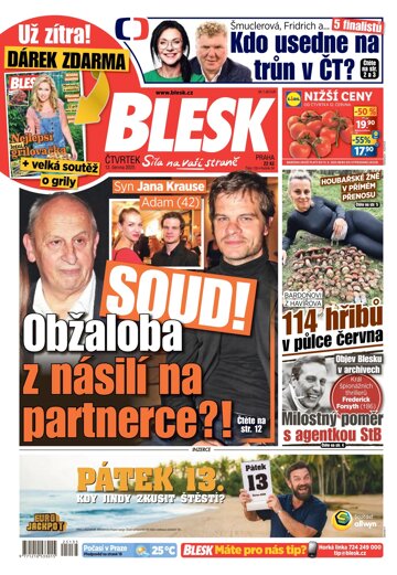 Obálka e-magazínu Blesk 12.6.2025