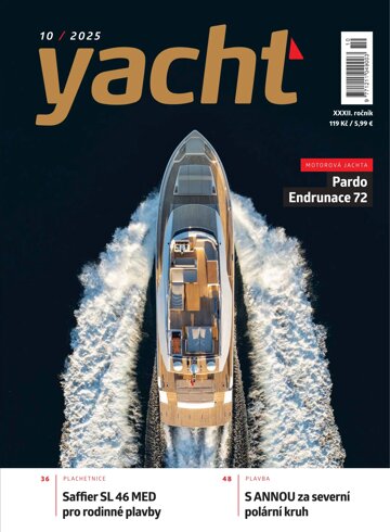 Obálka e-magazínu Yacht 10/2025