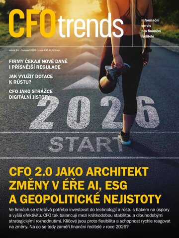 Obálka e-magazínu CFOtrends 4/2025