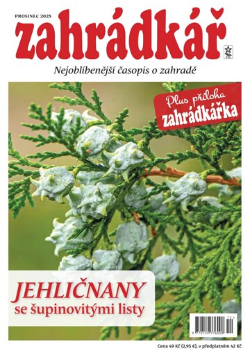 Obálka e-magazínu Zahrádkář 12/2025 ř