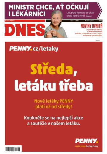 Obálka e-magazínu MF Dnes 3.2.2026
