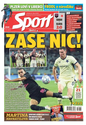 Obálka e-magazínu Sport 14.10.2026
