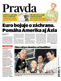 Obálka e-magazínu Pravda 17.9.2011