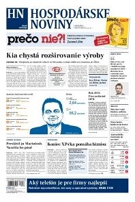 Obálka e-magazínu Hospodárske noviny 24.04.2014