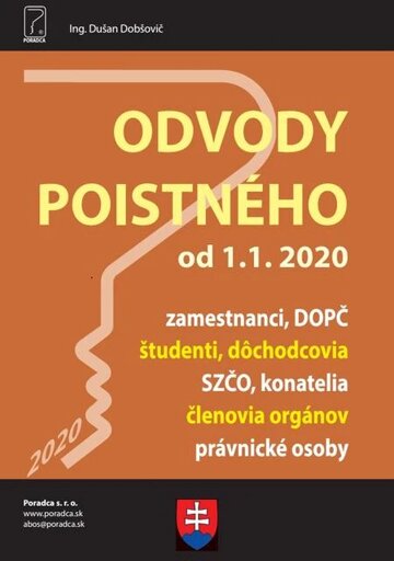 Obálka knihy Odvody poistného (od 1.1.2020)