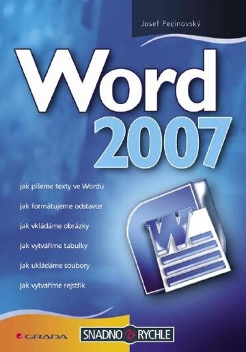 Obálka knihy Word 2007