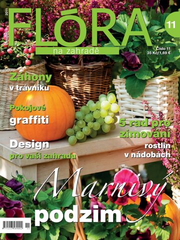 Obálka e-magazínu Flóra na zahradě na zahradě 11/2011