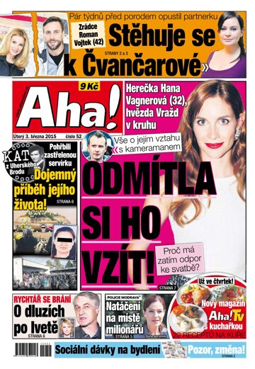 Obálka e-magazínu AHA! 3.3.2015