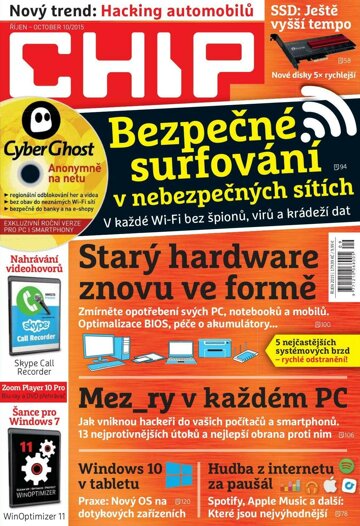 Obálka e-magazínu CHIP 10/2015