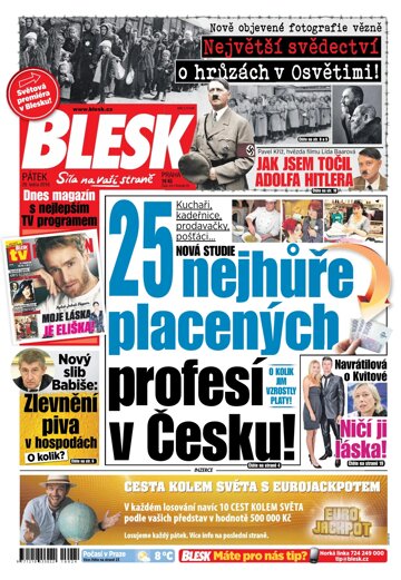 Obálka e-magazínu Blesk 29.1.2016