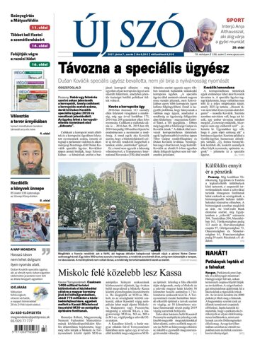 Obálka e-magazínu Új Szó 7.6.2017