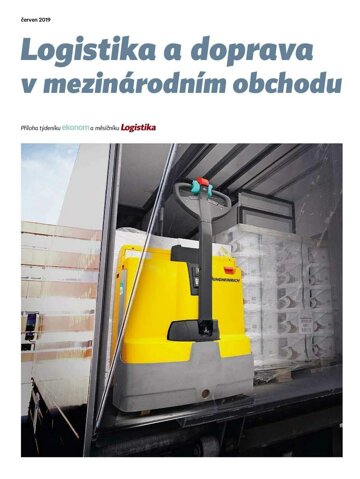 Obálka e-magazínu Ekonom 25 - 20.6.2019 příloha Logistika v dopravě
