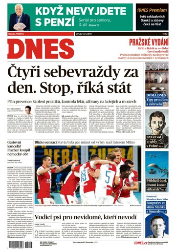 Obálka e-magazínu MF Dnes 18.9.2019