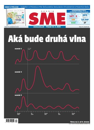 Obálka e-magazínu SME 15.5.2020