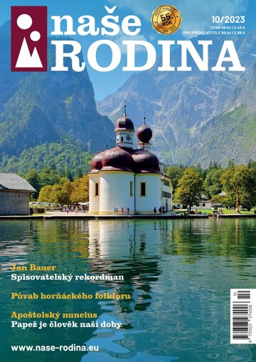 Obálka e-magazínu Naše rodina 10/2023