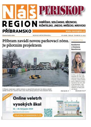 Obálka e-magazínu Náš Region - Příbramsko 46/2023