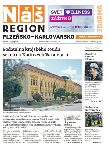 Obálka e-magazínu Náš Region - Karlovarsko 10/2024