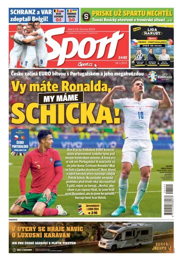 Obálka e-magazínu Sport 18.6.2024