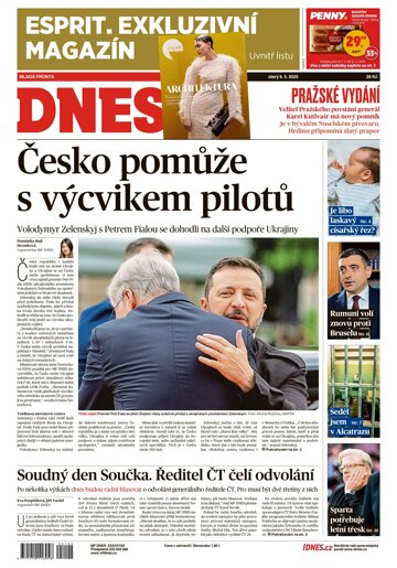 Obálka e-magazínu MF Dnes 6.5.2025