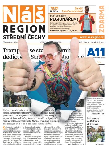 Obálka e-magazínu Náš Region - Střední Čechy 26/2025