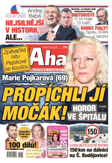 Obálka e-magazínu AHA! 6.10.2025