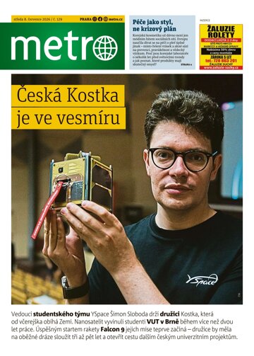 Obálka e-magazínu deník METRO 8.7.2026