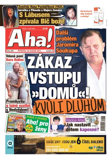Obálka e-magazínu AHA! 4.9.2026
