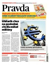 Obálka e-magazínu Pravda 30.12.2011
