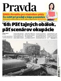 Obálka e-magazínu Pravda 21.8.2013