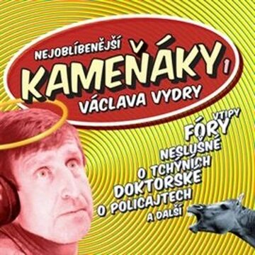 Obálka audioknihy Kameňáky Václava Vydry poprvé