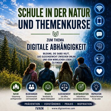 Obálka knihy Outdoor-Schule und Themenkurse zum Thema digitale Sucht
