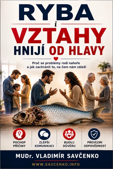 Obálka knihy Ryba i vztahy hnijí od hlavy