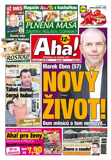 Obálka e-magazínu AHA! 3.9.2015