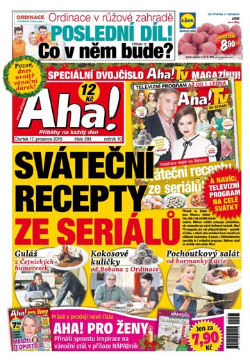 Obálka e-magazínu AHA! 17.12.2015