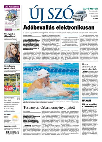 Obálka e-magazínu Új Szó 24.7.2017