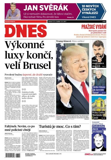 Obálka e-magazínu MF Dnes 12.8.2017