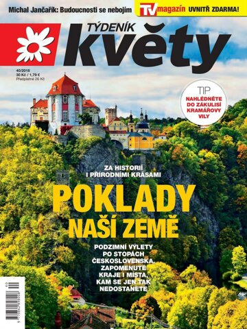 Obálka e-magazínu Týdeník Květy 40/2018