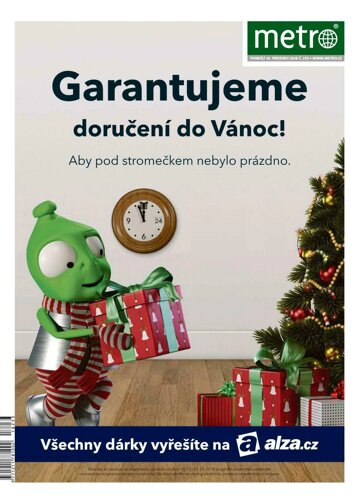 Obálka e-magazínu deník METRO 10.12.2018