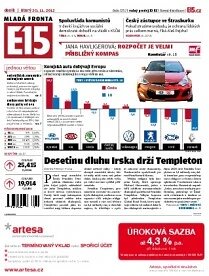 Obálka e-magazínu E15 20.11.2012