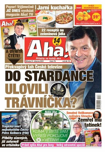 Obálka e-magazínu AHA! 31.3.2021