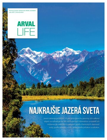 Obálka e-magazínu ARVAL LIFE SK 2/2021