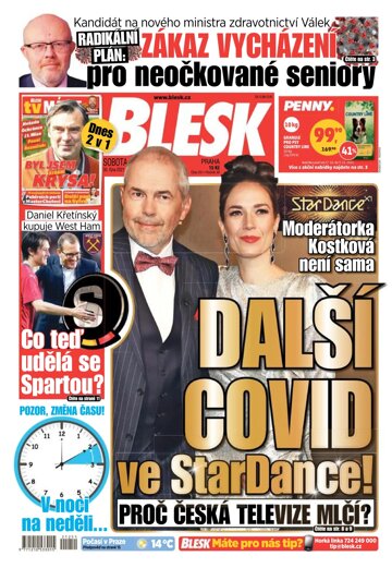 Obálka e-magazínu Blesk 30.10.2021